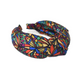 Luxury Silk Twisted or Knot Alice band in Bright Jewel Liberty of London Silk Satin
