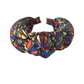 Luxury Silk Twisted or Knot Alice band in Bright Jewel Liberty of London Silk Satin