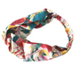 Ladies Twisted Turban Headband - Nine Elms Liberty in Love - Heart print - Silk & Lawn