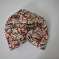Little Susan Turban Hat - Liberty of London Clara Heels in Brown (MEDIUM) - Silk & Lawn