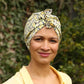 Ladies Turban Hat - Liberty of London Primrose print - Silk & Lawn