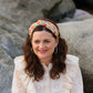 Together Co Classic Knot head band - Liberty of London D'anjo Yellow Floral print - Silk & Lawn