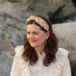 Together Co Classic Knot head band - Liberty of London D'anjo Yellow Floral print - Silk & Lawn