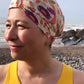 Salty Sea Knot - Swimming Cap Topper - Swim Turban - Vintage Liberty Adejade - Silk & Lawn
