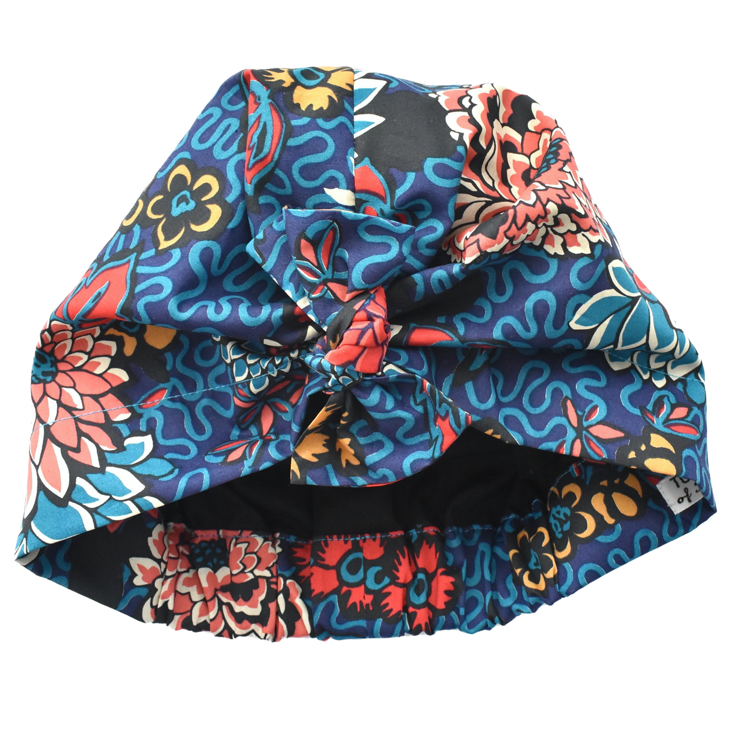 Ladies Turban Hat - Vintage Liberty of London Meandering floral print