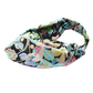 Silk Twisted Turban hairband and neck scarf in Liberty of London Spring Proposal Silk Satin - 100% silk - Silk & Lawn