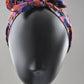 Ladies Knot hairband - Liberty of London Camo Flowers - Silk & Lawn
