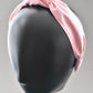 Ladies Knot Alice band - Liberty of London Dusty Pink - Silk & Lawn