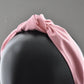 Ladies Knot Alice band - Liberty of London Dusty Pink - Silk & Lawn