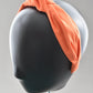 Ladies Knot Alice band - Liberty of London Tangerine Orange - Silk & Lawn