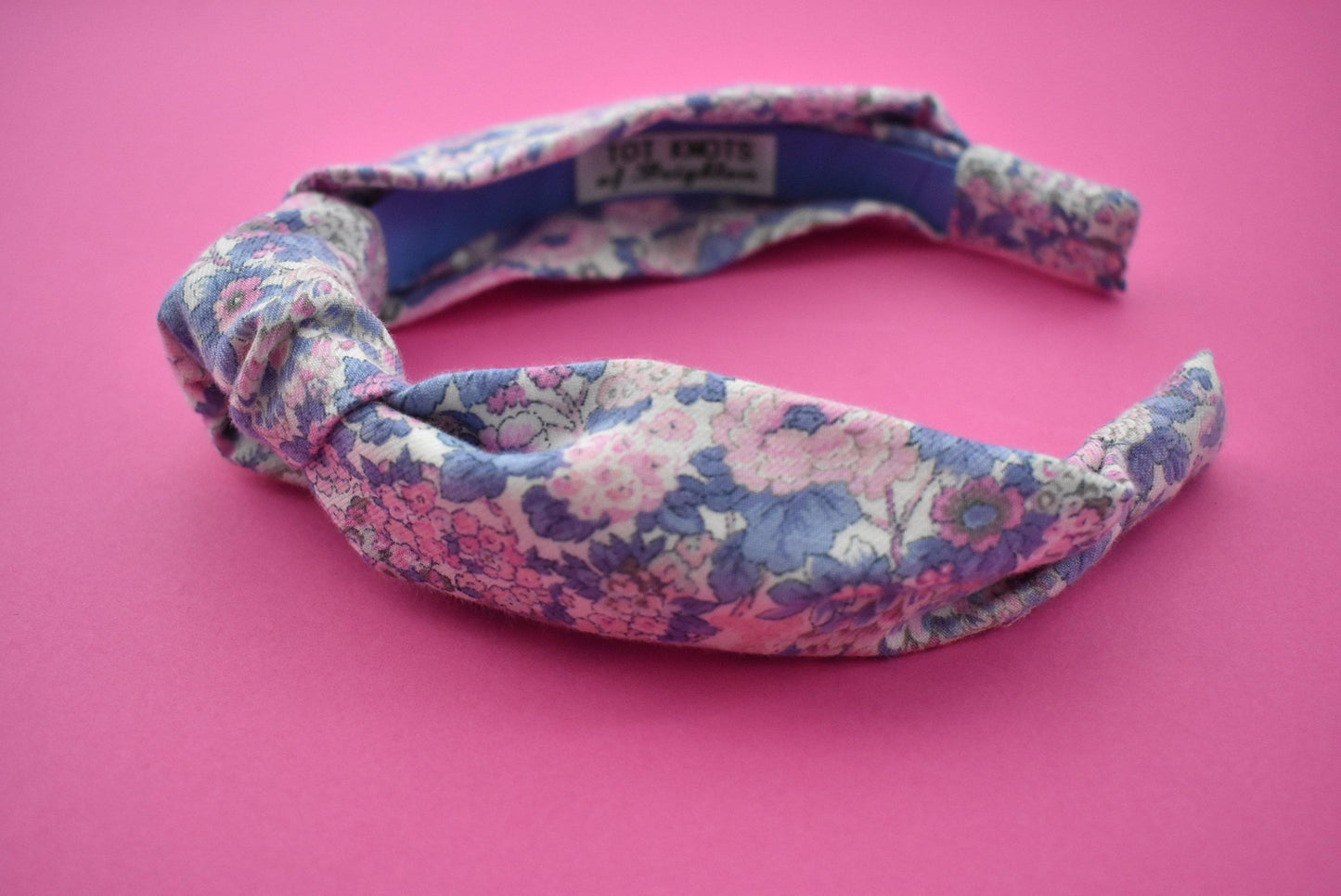 Ladies Knot Alice band - Liberty of London Winter Rose print
