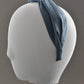 Ladies Tot Knot Alice band - Liberty of London Airforce Blue - Silk & Lawn