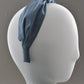 Ladies Tot Knot Alice band - Liberty of London Airforce Blue - Silk & Lawn