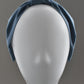 Ladies Tot Knot Alice band - Liberty of London Airforce Blue - Silk & Lawn
