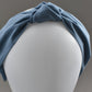 Ladies Tot Knot Alice band - Liberty of London Airforce Blue - Silk & Lawn