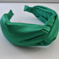 Luxury Silk Twist Alice Headband - Pure Silk Satin Various Colours - Silk & Lawn