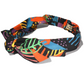 Ladies Knot Tie hairband - Liberty of London Memphis Trail - Silk & Lawn