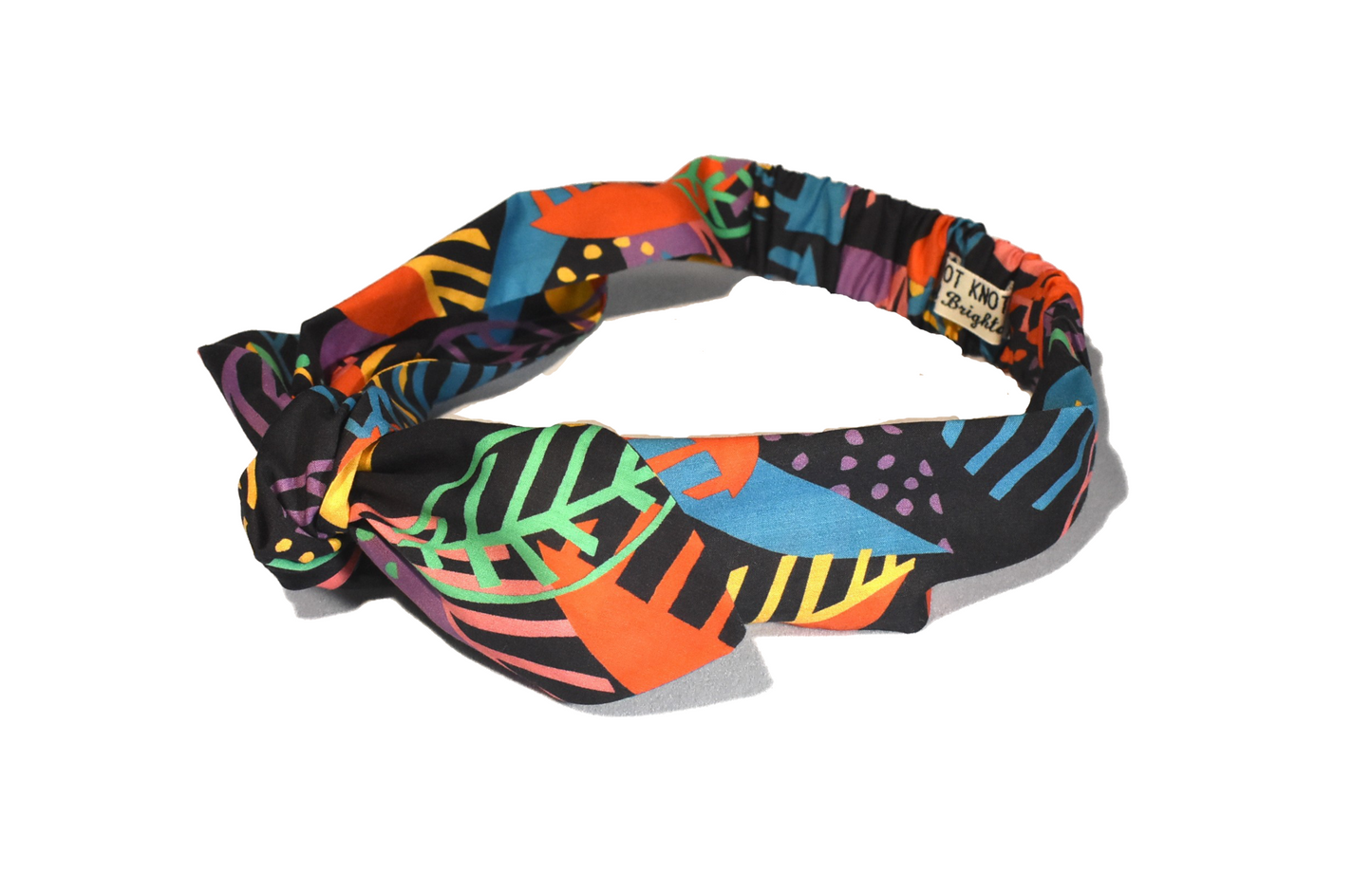 Kids Knot Tie hairband - Liberty of London Memphis Trail