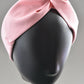 Ladies Twisted Turban Headband - Liberty of London Dusty Pink - Silk & Lawn