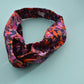 Twisted Turban Headband - Liberty of London Camo Flowers - Silk & Lawn