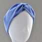 Ladies Twisted Turban Headband - Liberty of London Periwinkle Blue - Tot Knots of Brighton