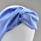 Ladies Twisted Turban Headband - Liberty of London Periwinkle Blue - Tot Knots of Brighton