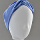 Ladies Twisted Turban Headband - Liberty of London Periwinkle Blue - Tot Knots of Brighton