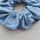 Liberty of London Airforce Blue Scrunchie - Silk & Lawn