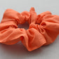 Liberty of London Tangerine Orange Scrunchie - Silk & Lawn