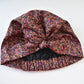 Ladies Turban Hat - Liberty of London Kussman print (SMALL) - Silk & Lawn