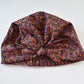 Ladies Turban Hat - Liberty of London Kussman print (SMALL) - Silk & Lawn