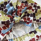 Ladies Turban Hat - Liberty of London Winter print - Silk & Lawn