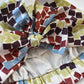 Small Ladies Turban Hat - Liberty of London Winter print - Silk & Lawn