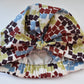 Small Ladies Turban Hat - Liberty of London Winter print - Silk & Lawn