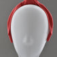 Ladies Tot Knot Alice band - Liberty of London Coral Red - Tot Knots of Brighton