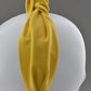 Ladies Tot Knot Alice band - Liberty of London Bright Yellow - Tot Knots of Brighton