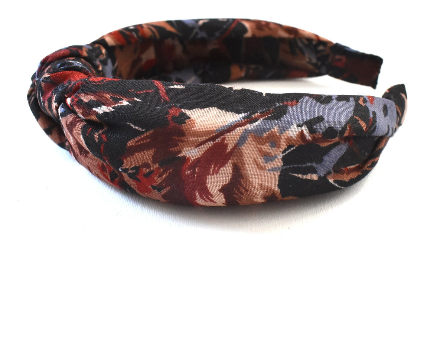 Alice headband - Liberty of London Vintage Varuna wool - Winter Blue Floral