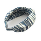 Classic Knot head band - Liberty of London Blue Martin Stripe print - Silk & Lawn