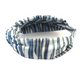 Classic Knot head band - Liberty of London Blue Martin Stripe print - Silk & Lawn