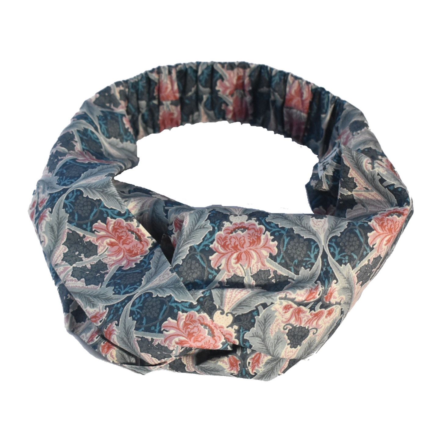 Twisted Turban Headband - Vintage Liberty of London Peonie