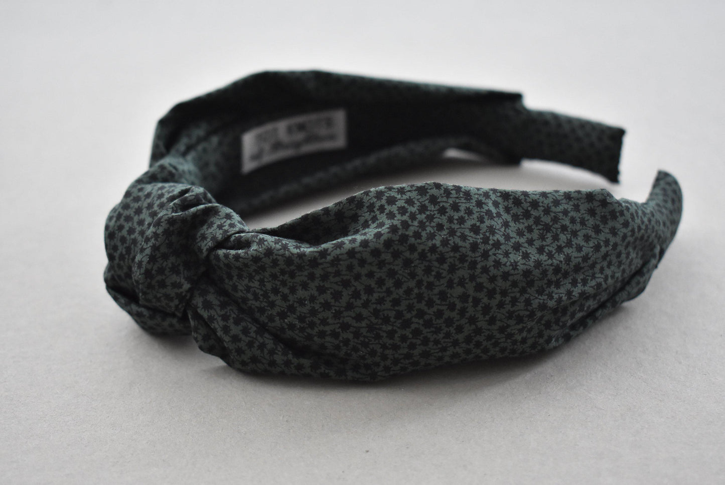 Kids Knot Alice band - Liberty of London Green Marco print
