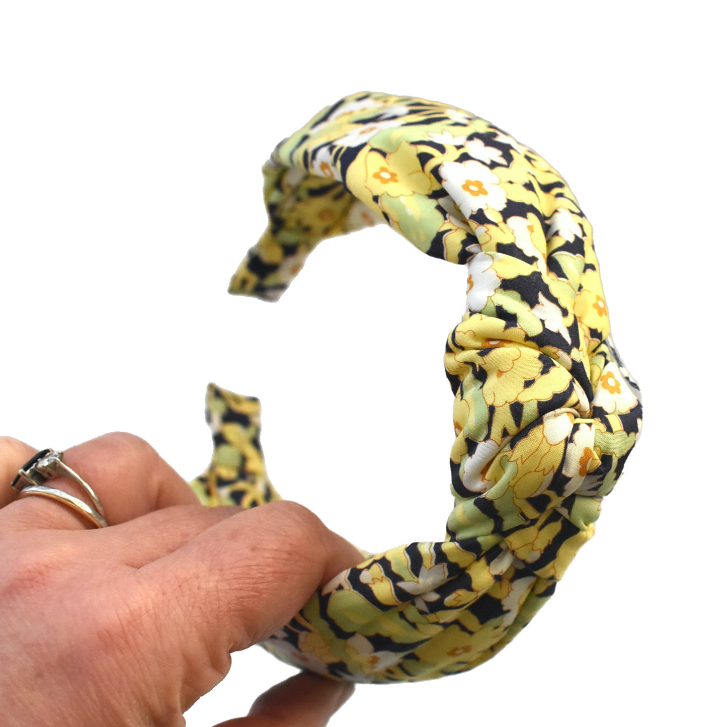 Classic Knot head band - Liberty of London Primrose print - Silk & Lawn