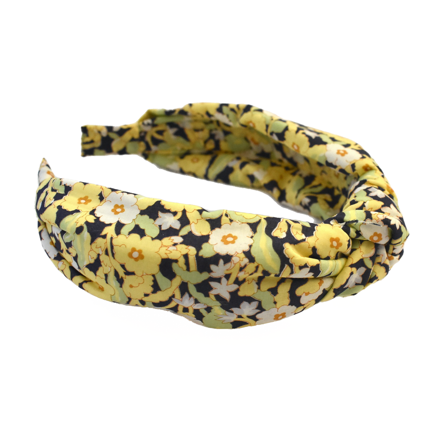 Classic Knot head band - Liberty of London Primrose print - Silk & Lawn