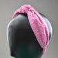 Ladies Knot Alice headband - Liberty of London Glenjade Pink - Silk & Lawn