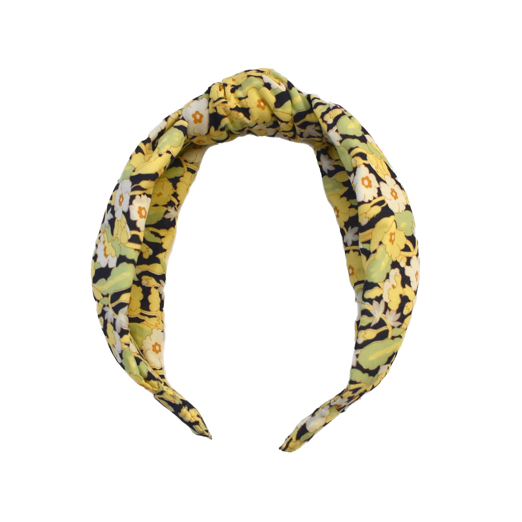 Classic Knot head band - Liberty of London Primrose print - Silk & Lawn