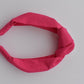 Ladies Tot Knot Alice band - Liberty of London Hot Pink - Tot Knots of Brighton