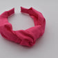 Ladies Tot Knot Alice band - Liberty of London Hot Pink - Tot Knots of Brighton