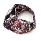 Twisted Turban hairband in Liberty of London Kaleidoscope in pink 100% Tana Lawn cotton - Silk & Lawn