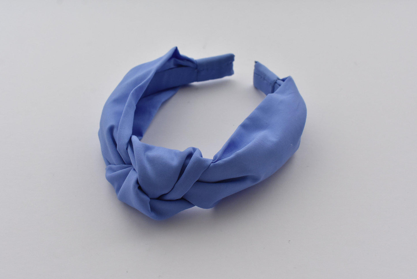 Ladies Tot Knot Alice band - Liberty of London Periwinkle blue - Tot Knots of Brighton