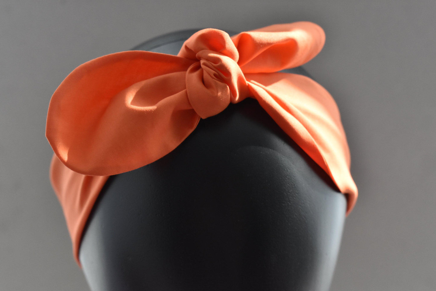 Ladies Knot hairband - Liberty of London Tangerine